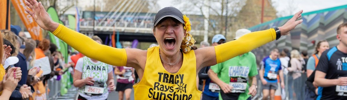 Celebrating Runner